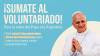 Apertura de convocatoria para voluntarios de cara a la visita del Papa León XIV al país