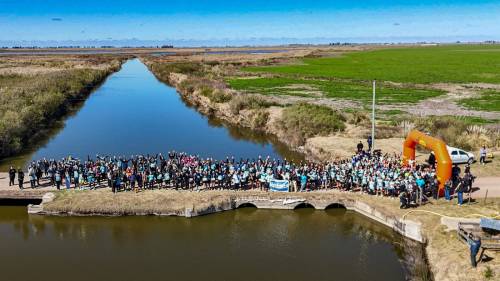 Larroudé puso al Río Quinto en el centro de la escena con “4 Ríos, Un Desafío Original”