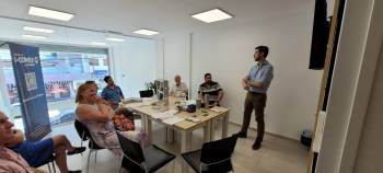 Encuentro de empresas pampeanas y neuquinas en el Centro de Negocios pampeano en Neuquén