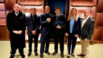 En Washington, Milei propuso a los empresarios que “apuesten por Argentina”