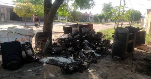 Incendio en Santa Rosa: una pastelera perdió todo y piden ayuda para que vuelva a trabajar