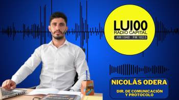 Nota a Nicolás Odera, Director de comunicación y protocolo, en LU100 Radio Capital