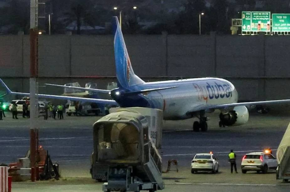Cancillería israelí califica de atentado terrorista el ataque a un piloto en un vuelo de Flydubai