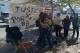 Protesta y reclamo por irregularidades en la causa del bebé de Rancul frente a la Cámara de Apelaciones