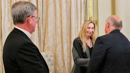Visita papal: la cúpula del Episcopado se reunió con Karina Milei en la Casa Rosada
