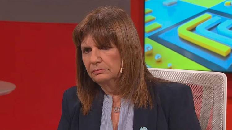 Patricia Bullrich sobre el paro de la CGT: “Es una extorsión y vamos a luchar contra eso”