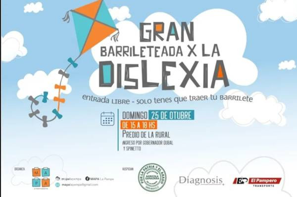 Santa Rosa: organizan una barrileteada familiar para visibilizar la dislexia y la neurodiversidad