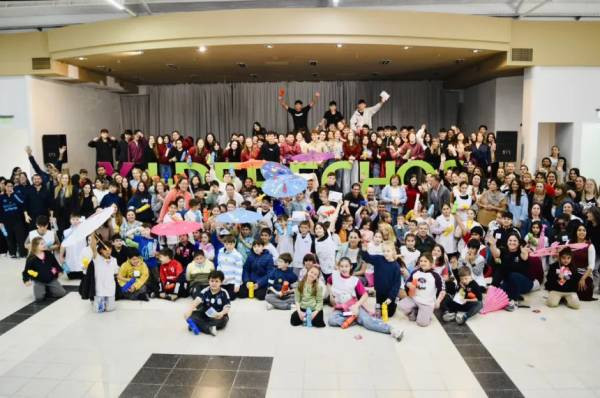 Con más de 400 estudiantes, Winifreda fue sede del cierre anual del programa X+Derechos