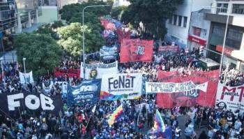Aplicaron una multa de $160 millones a un gremio por adherirse al paro nacional del 24 de enero