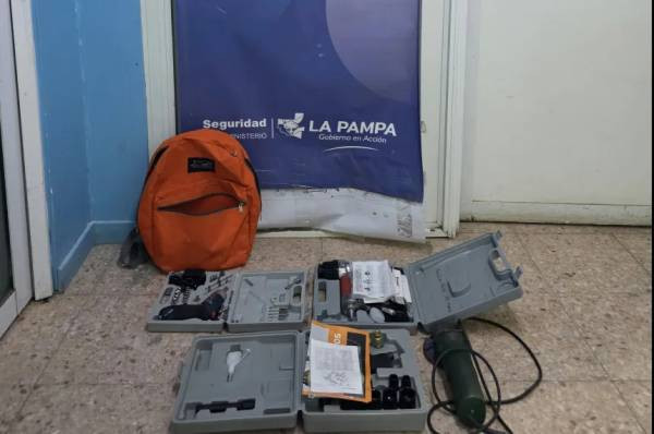 Santa Rosa: caen dos sospechosos con herramientas robadas pero la Justicia los libera
