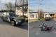 Toay: una joven motociclista sufrió una fractura tras chocar contra un automóvil