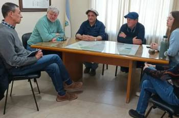 Agenda legislativa en el sur pampeano: Enrique Manuel Juan recorrió el Ente Provincial del Río Colorado