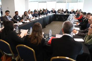Comitiva empresaria de India analiza proyectos de inversión y radicación en territorio pampeano