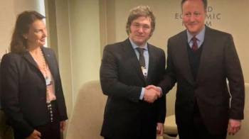 La irónica respuesta de Diana Mondino a David Cameron por su viaje a las Islas Malvinas