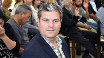Juez de faltas César Ortiz: "evidentemente a este infractor no le entraron las balas... pero ahora hay algo que lo controla"