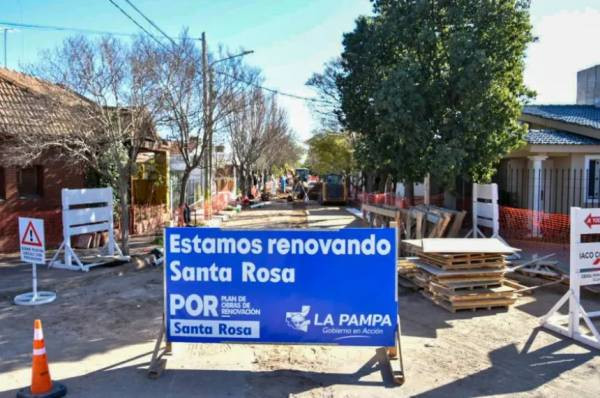 Santa Rosa: cortes de tránsito en Villa Alonso y Barrio Fitte por obras de saneamiento