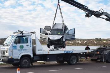 Tragedia en Bajo Giuliani: un testigo afirmó que la camioneta “siguió de largo” y reclamó mejoras urgentes en la señalización