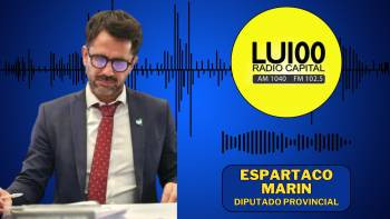 Nota al Dip. Prov. Espartaco Marín en LU100 Radio Capital AM 1040 - AM1100
