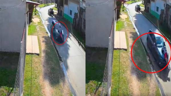 Violento asalto en Virrey del Pino: policía mató a un ladrón y un cómplice huyó colgado del capot