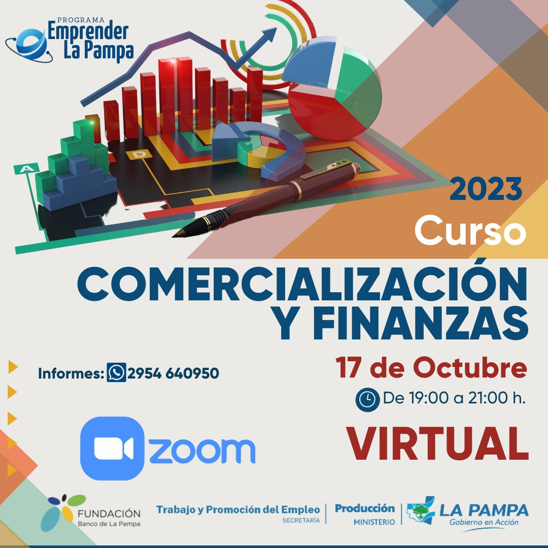 A las 19 hs, capacitación virtual sobre Comercialización y Finanzas 2023