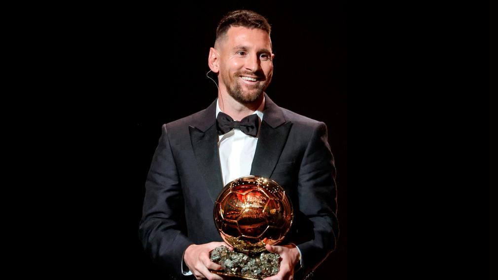 Messi se quedó con el Balón de Oro y alcanzó el octavo de su carrera