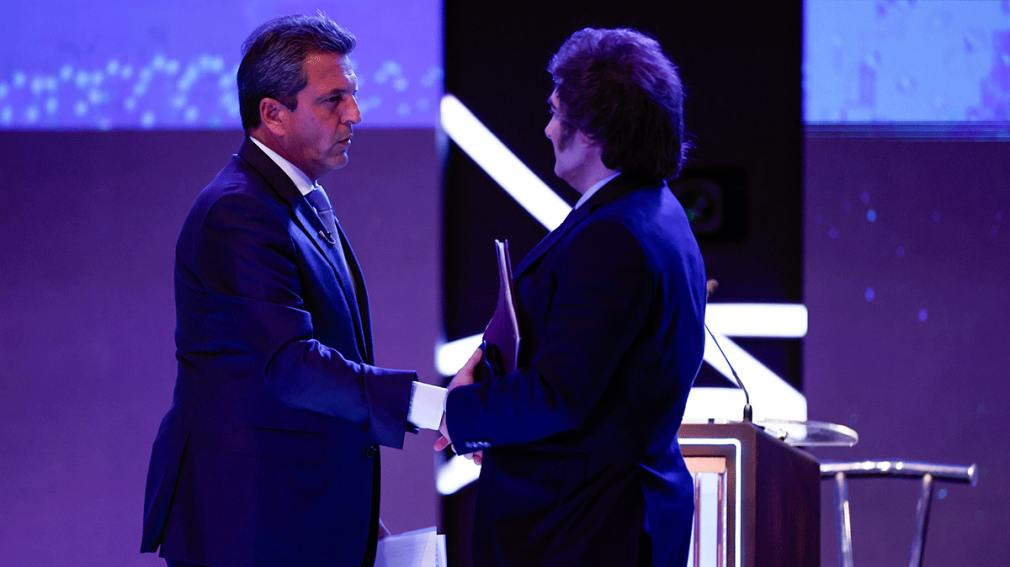 Sortean los seis ejes temáticos para el debate presidencial entre Massa y Milei