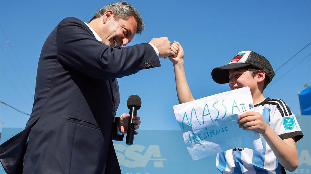 Sergio Massa: "Lo que nos obliga a la unidad nacional es el futuro de nuestros hijos"