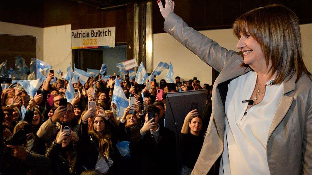 Bullrich en el cierre de campaña: "Ha llegado el momento de terminar con el kirchnerismo"
