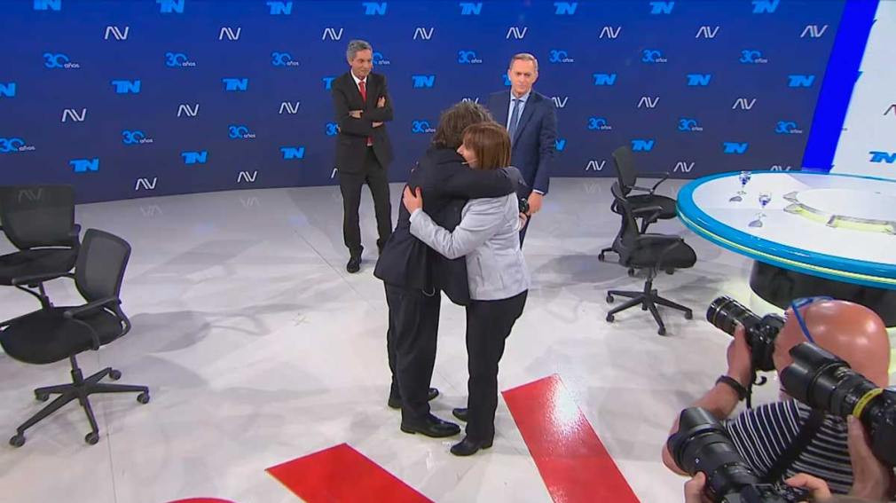Milei y Bullrich se mostraron juntos en TV: “¿Qué revolución armamos, ¿no?”