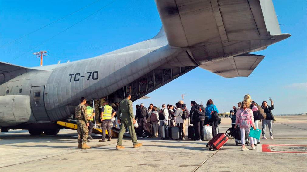 Comenzó la evacuación de los primeros argentinos que pidieron salir de Israel