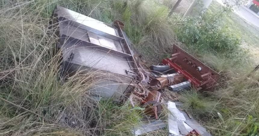 Nuevamente volvieron a robar el cobre de un transformador